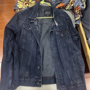 Men's Dark Denim Jacket sz M